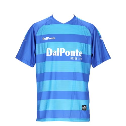 DalPonte(ダウポンチ) 昇華ボーダープラクティスシャツ DPZ134 XL ブルー