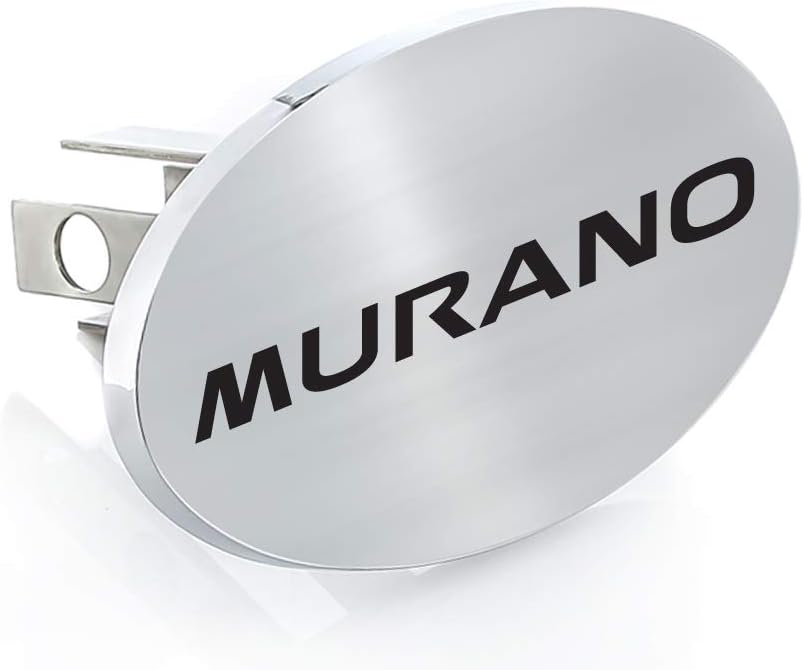 Nissan Murano Logoed Metal Trailer Hitch Cover Plug Emblem (1.25 inch Post)