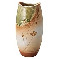 Amazon｜丸伊製陶 信楽焼 へちもん 花瓶 フラワーベース 大きい 縦長