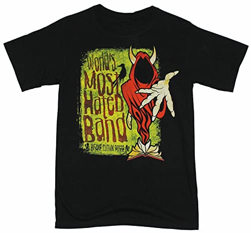 PNABDZUYK ICP Mens T-Shirt - World'S Most Hated Band Welcoming Wraith