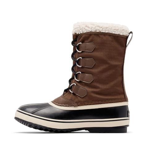 SOREL Men's 1964 Pac Nylon Waterproof Boot - Tobacco, Black - 10 by Sorel - Image 6