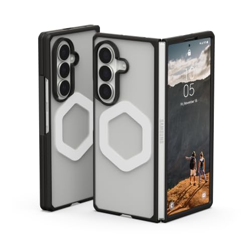 Image of Urban Armor Gear UAG Compatible with Galaxy Z Fold 8 Ultra Case, Mouve - Magnetic Charging Two-Piece Open-Hinge Design, Air-Soft Corners, Military-Grade Drop Tested - Ice