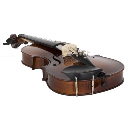 Image of Cecilio 4 /4CVN-EAV+SR 4 /4 Full Size Violin, Varnish-Antique