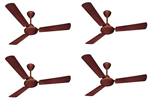 Image of Usha Super Striker 1200mm Goodbye Dust Ceiling Fan (Deep Metallic Brown) Pack of 4