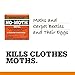 Reefer-Galler NO Moth Closet Hanger Refill Kills Clothes Moths, Carpet Beetles, and Eggs and Larvae, 7 OZ, 2 count (Pack of 1)