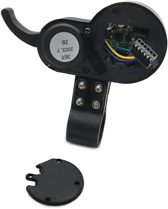 Coiled black main wiring harness with multi-pin connectors for the XIBANY controller kit.