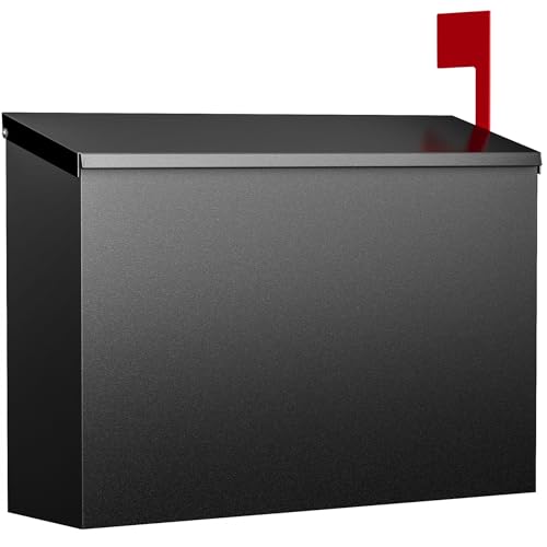VERSASKY Wall-Mount Mailbox for Outside, Large Capacity...