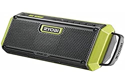 RYOBI - Radio de Chantier sans Fil 18V One+ RBT18-0 – Bluetooth, AUX, Son Clair, Résistance Chocs et Poussières – Batterie Non Incluse