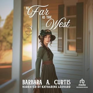 As Far as the West Audiolibro Por Barbara A. Curtis arte de portada