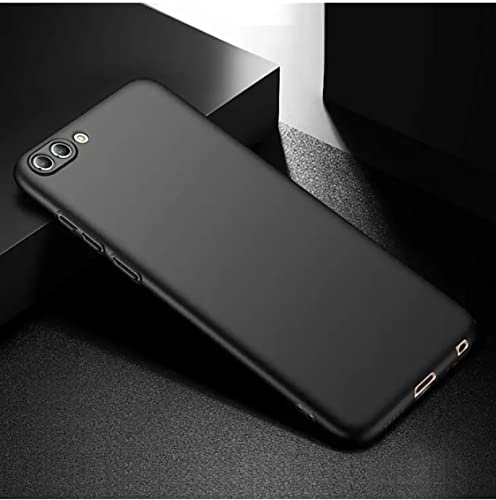 Image of Mobile Back Cover Case for Honor 10 (Silicone Case|CameraProtection|Black SC1510)