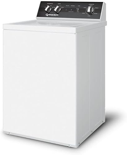Miniatura 2 de Speed Queen TR5003WN Lavadora de carga superior de 26" con capacidad de 3.2 pies cúbicos, velocidad máxima de giro de 840 RPM, control de perilla,
