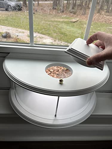 Clearview Window Bird Feeder By Paradise Birdhouses #TOP5