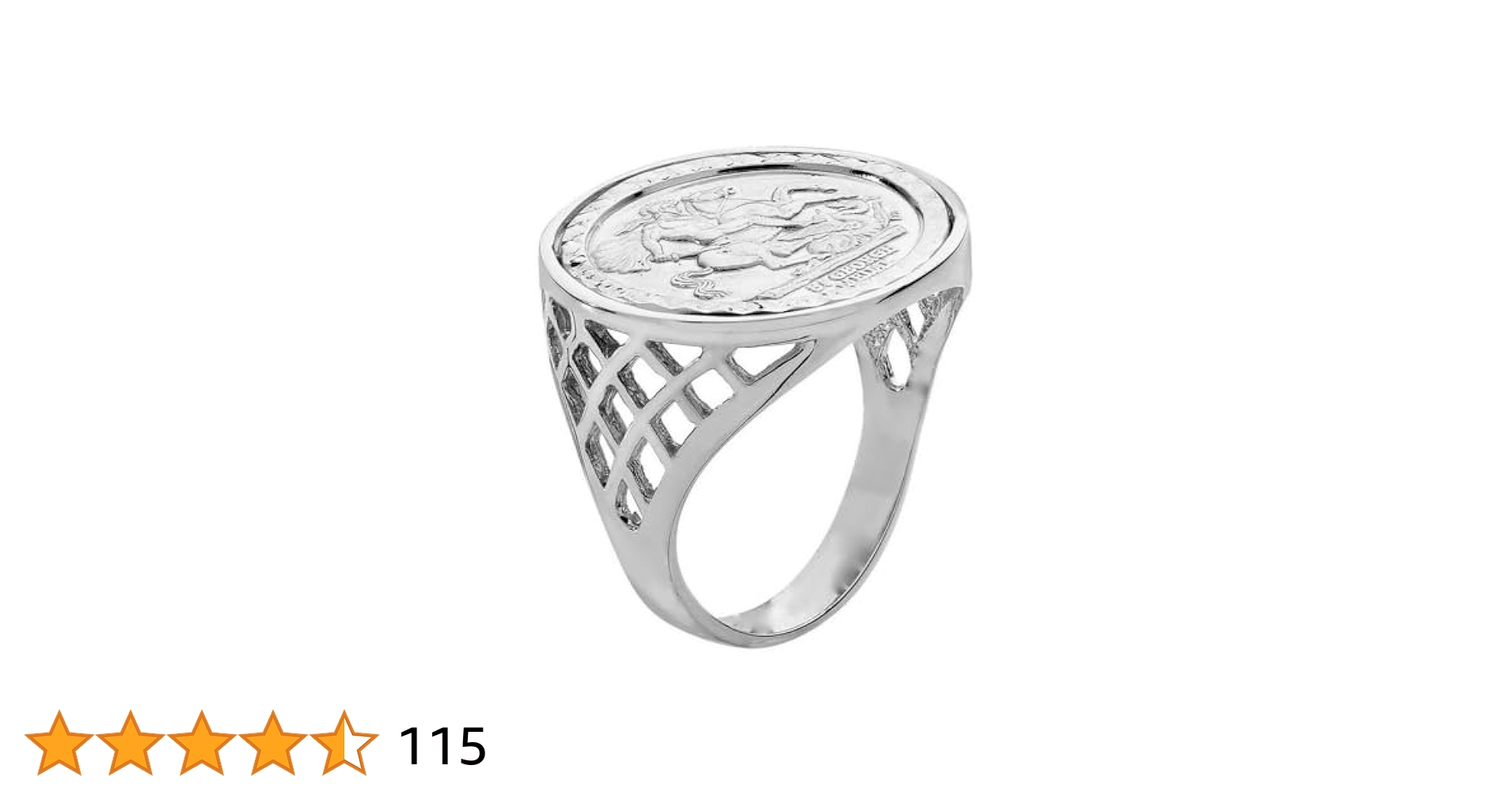 St george coin ring cheap