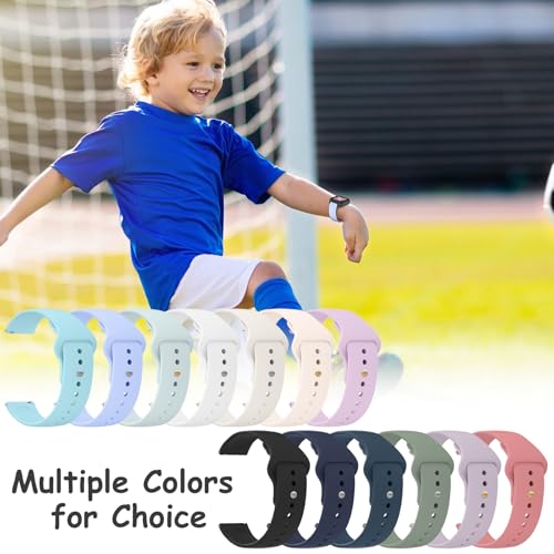 2 Pack Correas de silicona 20mm para Gabb Watch miniatura 5