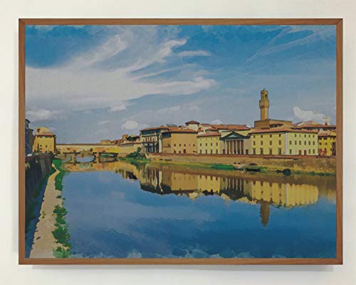 Panneau Vintage Venise Pont Vieilli à Éclairage LED - 4