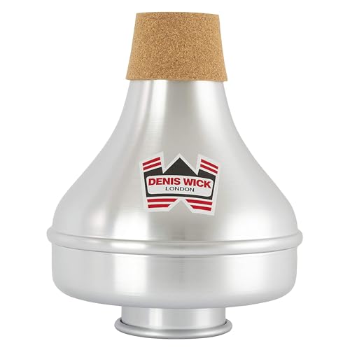 DENIS WICK Sordina para trombón wha-wha de aluminio ajustable (DW...