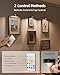 EZVALO Picture Lights for Wall, 2000mAh Rechargeable Battery Magnetic Poster Lights with 3 Color Temps & 12 RGB, Remote Dimmable Timer Painting Light, Wall Decor Light for Art Display, Frame (3 Pack)