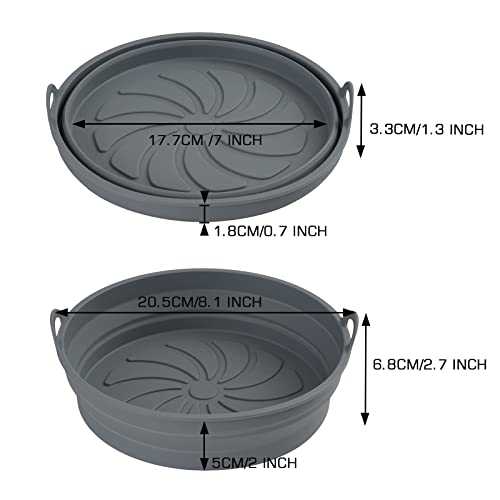 Fackelmann Silikonform Für Heißluftfritteuse - Antihaft-Backen Ohne Fett