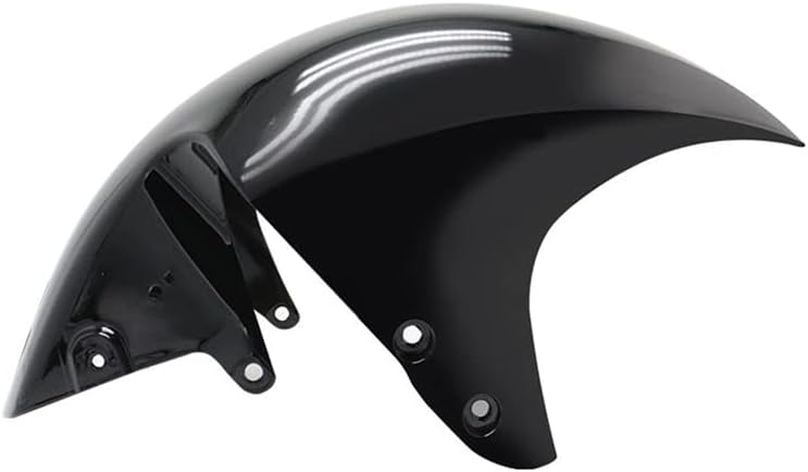 Miniatura 2 de Guardabarros delantero para motocicleta Suzuki GSXR 1300 Hayabusa GSX-R1300 2008-2018 ABS plástico guardabarros Splash Guard (negro)