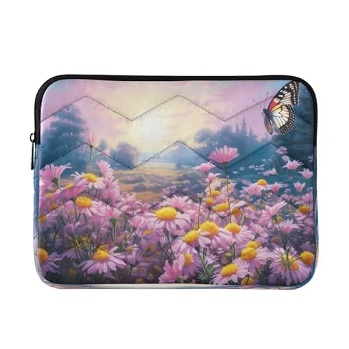 Funda para portátil floral para laptops 13-14 pulgadas