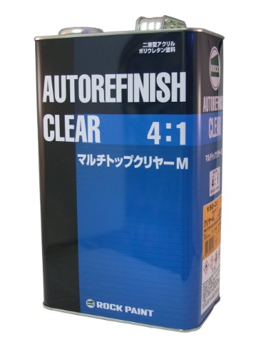 150-3160 マルチトップ クリヤー MS 肌のび 16KG ロックペイント Amazon | ロック マルチトップクリヤーMS(肌のび) 16kg 150-3160-01