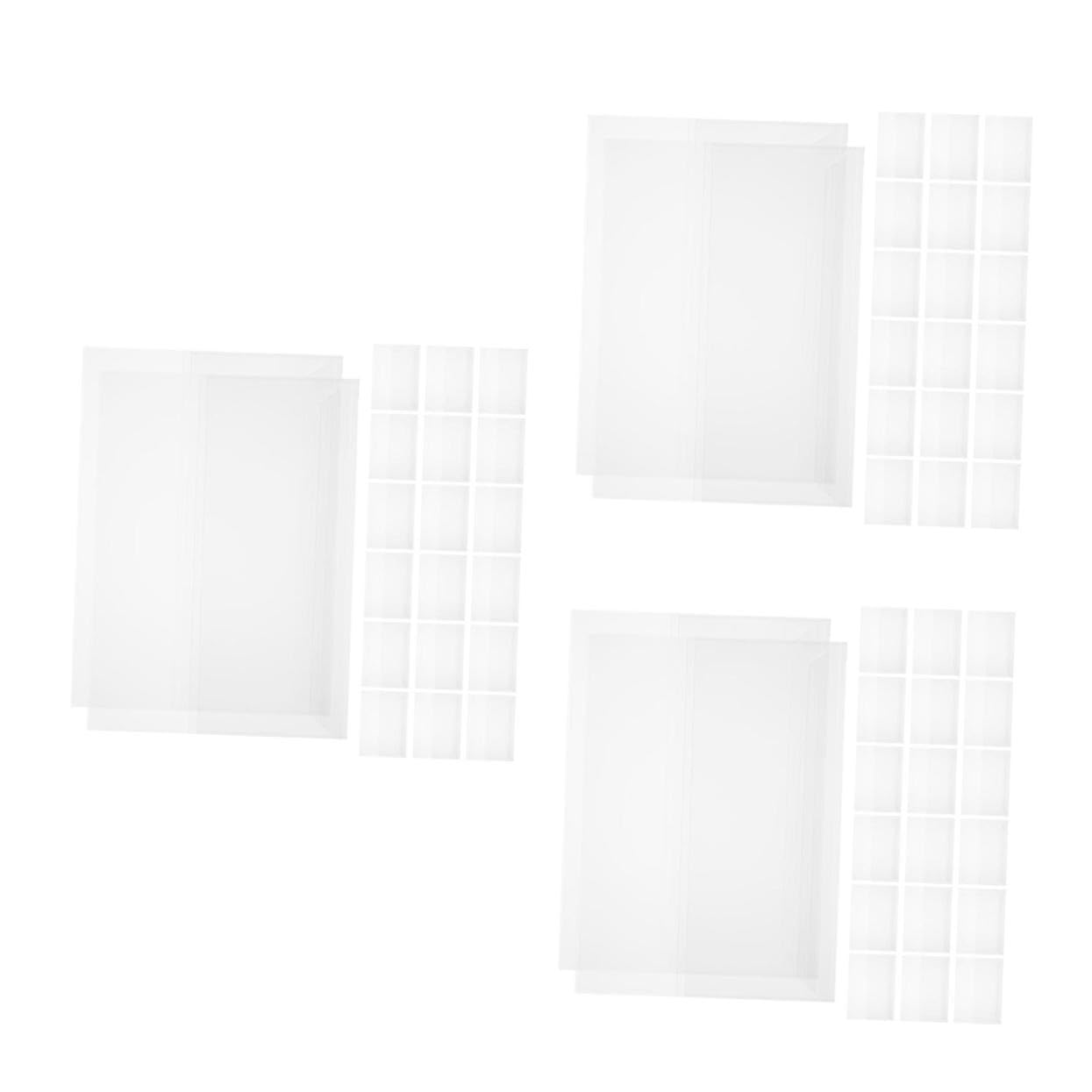 60 Piezas Cubiertas Ajustables Transparentes para Libros Unidades Fundas Impermeables de Plástico Reutilizables para Libros Escolares y Diseño Fácil y Versátil