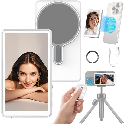 Selfie Monitor Screen Phone- Magnetic Phone Vlog Back Camera Self...
