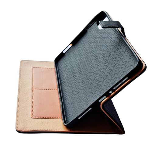 Image of M Cart Case Cover for Xiaomi Redmi Pad 2 11 inch Case, Synthetic Leather Flip Stand Case Cover for Xiaomi Redmi Pad 2 11 inch Tablet (Texture Black)