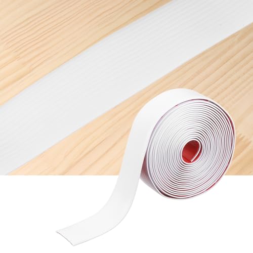 Tiras de transición para piso de vinilo autoadhesivo blanco 6m 2