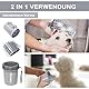 Tinioey Pfotenreiniger für Hunde | Inkl.3 Hundehandtücher | Hundepfoten Reiniger Pfotenreiniger | Hundezubehör für Mittlere Hunde | Dog Brush | Größe M