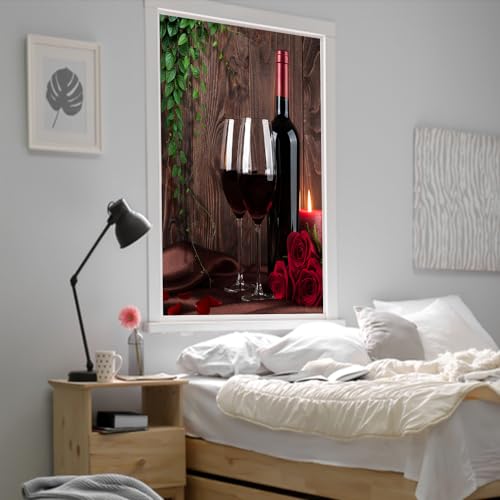 Vinilo decorativo Modern Red Wine 17.7x23.6 pulgadas miniatura 5
