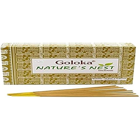 Goloka Nature's Nest Masala Incense Sticks 15gms x 12 Packs Cover