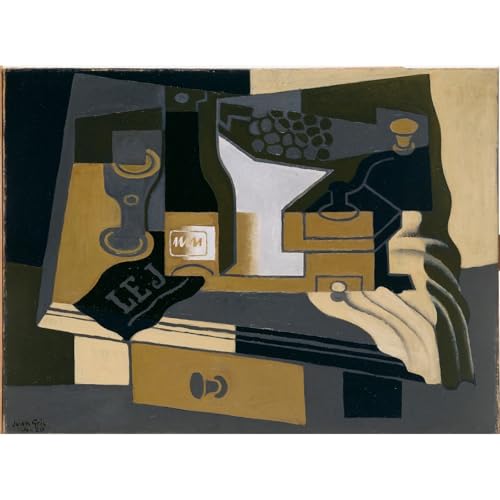 Toile Juan Gris Moulin à café 76x101 cm pour cadre