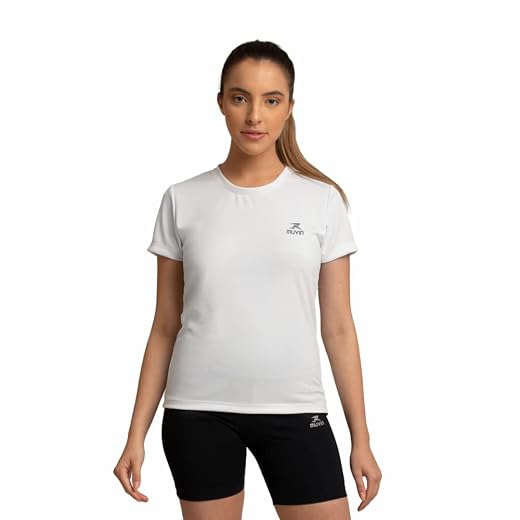 Camiseta Dry Basic SS FPS 50 Muvin – Manga Curta – Feminina – Proteção Solar UV50 – Camiseta Para Academia Treino Funcional – Pilates – Yoga – Corrida – Ginástica Fitness – Caminhada – Secagem Rápida