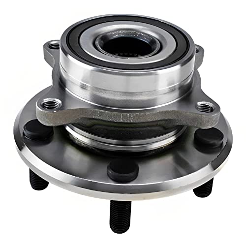 Image of Detroit Axle - Front Wheel Hub Kit for 2011 2012 2013 2014 2015 2016 2017 Honda Odyssey, Wheel Bearing and Hub Assembly Left CV Axle Assembly Replacement - 2pc Set