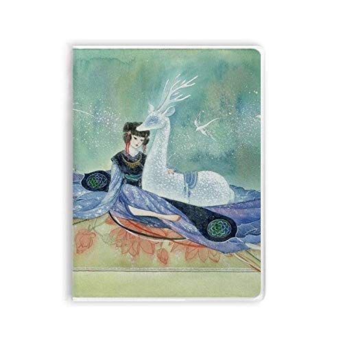 Carnet de notes illustré White Deer idéal pour vos croquis et récits de voyage