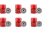 Baldwin BF984 Fuel Filter Spin-on (Pack of 6) | 1-14 Thread | 3 Micron Nominal | Fits Select