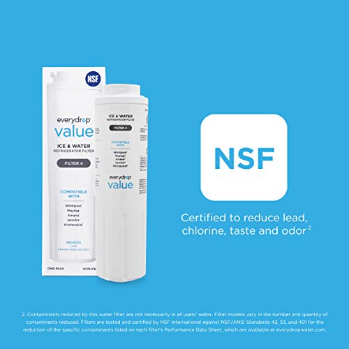 Everydrop Value by Whirlpool Ice and Water Refrigerator Filter 4, EVFILTER4, Single-Pack by EveryDrop - Image 3
