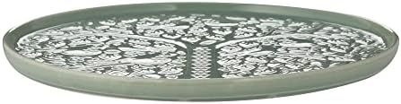Mason Cash In the Forest 12.6" Round Platter - Thumbnail 4