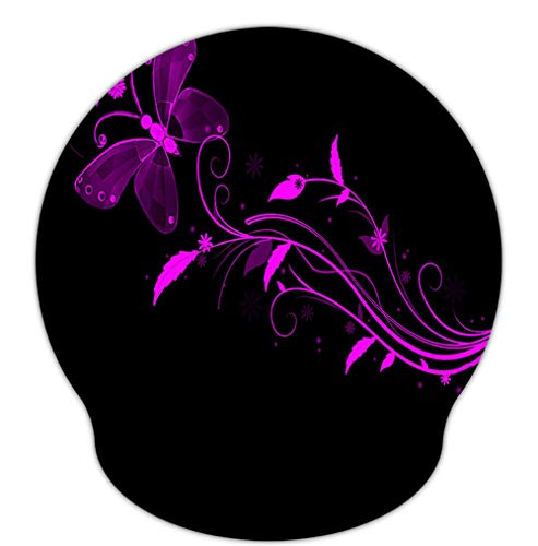 RICHEN Wrist Rest Support Mouse Pad - Ergonomic Mouse Pad,Memory Foam Mice Mat for Office Work Computer Gaming