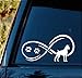 H1071 Infinity Boxer Dog Decal Sticker