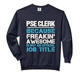 Pse Clerk - Freaking Awesome Comfort Colors Adult Sweatshirt