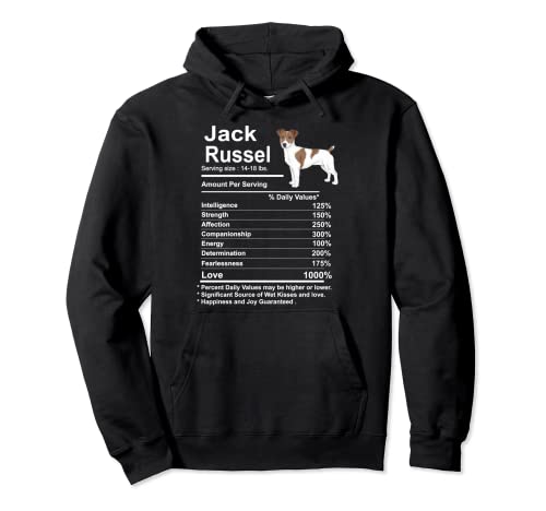Lustige Jack Russel Fakten Ernährung Geschenk Jack Russel Pullover Hoodie