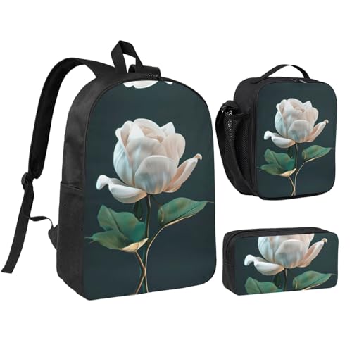 Sac à livres 3 en 1 avec trousse et sac à déjeuner pour ranger toutes ses affaires