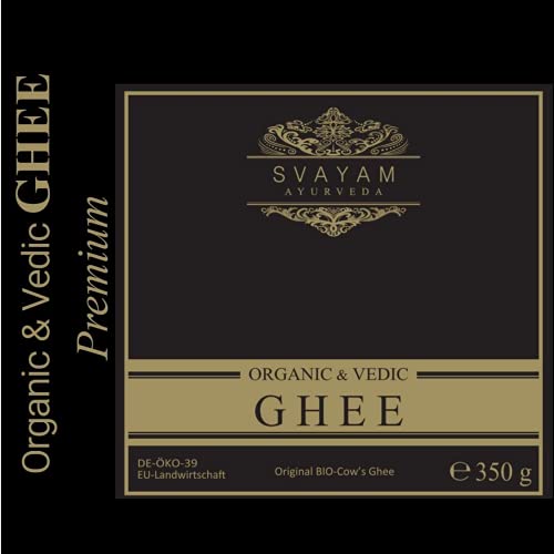 Organic and Vedic Ghee - Ayurveda SVAYAM - Pure Clarified Ghee Butter for Eating & Cooking - Organic - Lactose Free - No… - Image 4