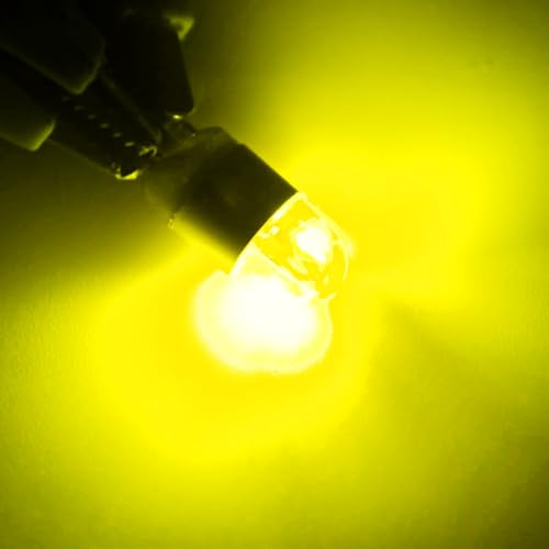 Image of Auxbeam Y3 Series 194 LED Bulbs Golden Yellow 168 2825 T10 W5W Bulbs