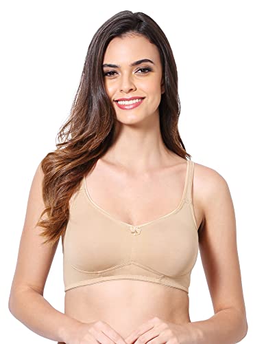 Image of VSTAR Justina Full Support Bra with Double Layered Cups, Moulded Cup Bra for Regular use, Side Shaper Panels for Bust Lift