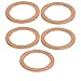 Aexit 5pcs 27mmx36mmx1.5mm Quality Parts Copper Flat Ring Sealing Crush Washer Gasket Model:44as355qo25