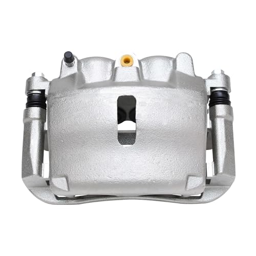 Image of Detroit Axle - Front Disc Brake Calipers w /Brackets for Ford 06-08 F-150 | Lobo Lincoln Mark LT 2 Disc Brakes calipers With Bracket 2006 2007 2008 Replacement - 2pc Set
