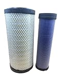 TrustMoto Engine Air Filter kit 146-7472 146-7473 CAT PAVING COMPACTOR CB22B CB-214D CB-214E &